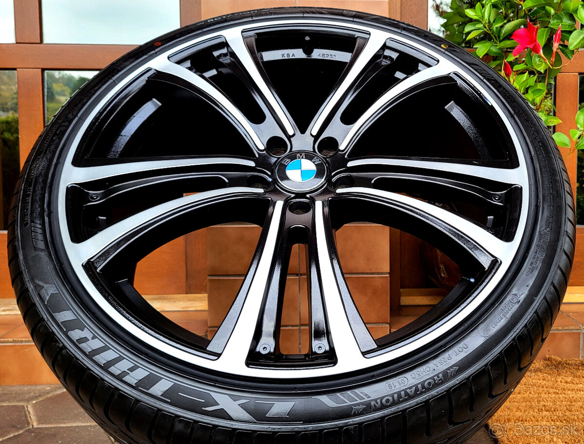 elektróny R22 5x120, BMW X5, letné pneu 275/35  TOP