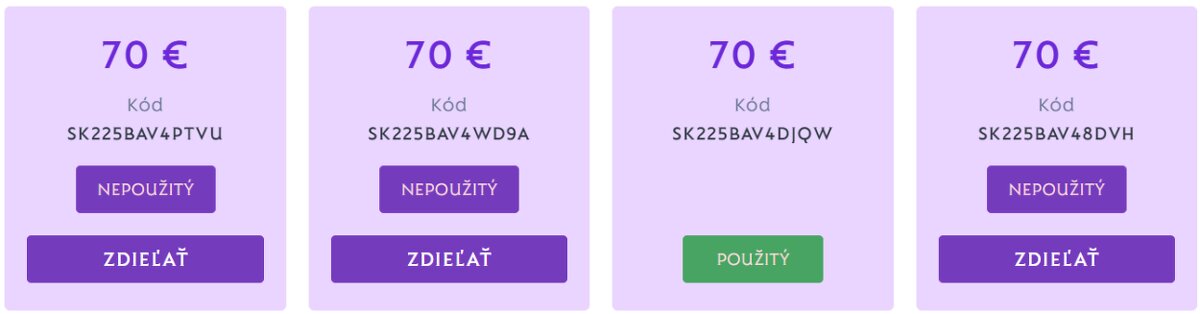 Darujem zlavove poukazy Dajana Rodriguez