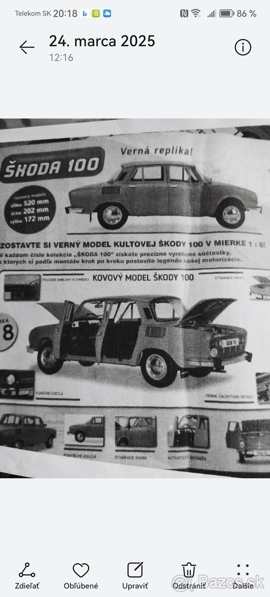 Škoda 100DeAgostini