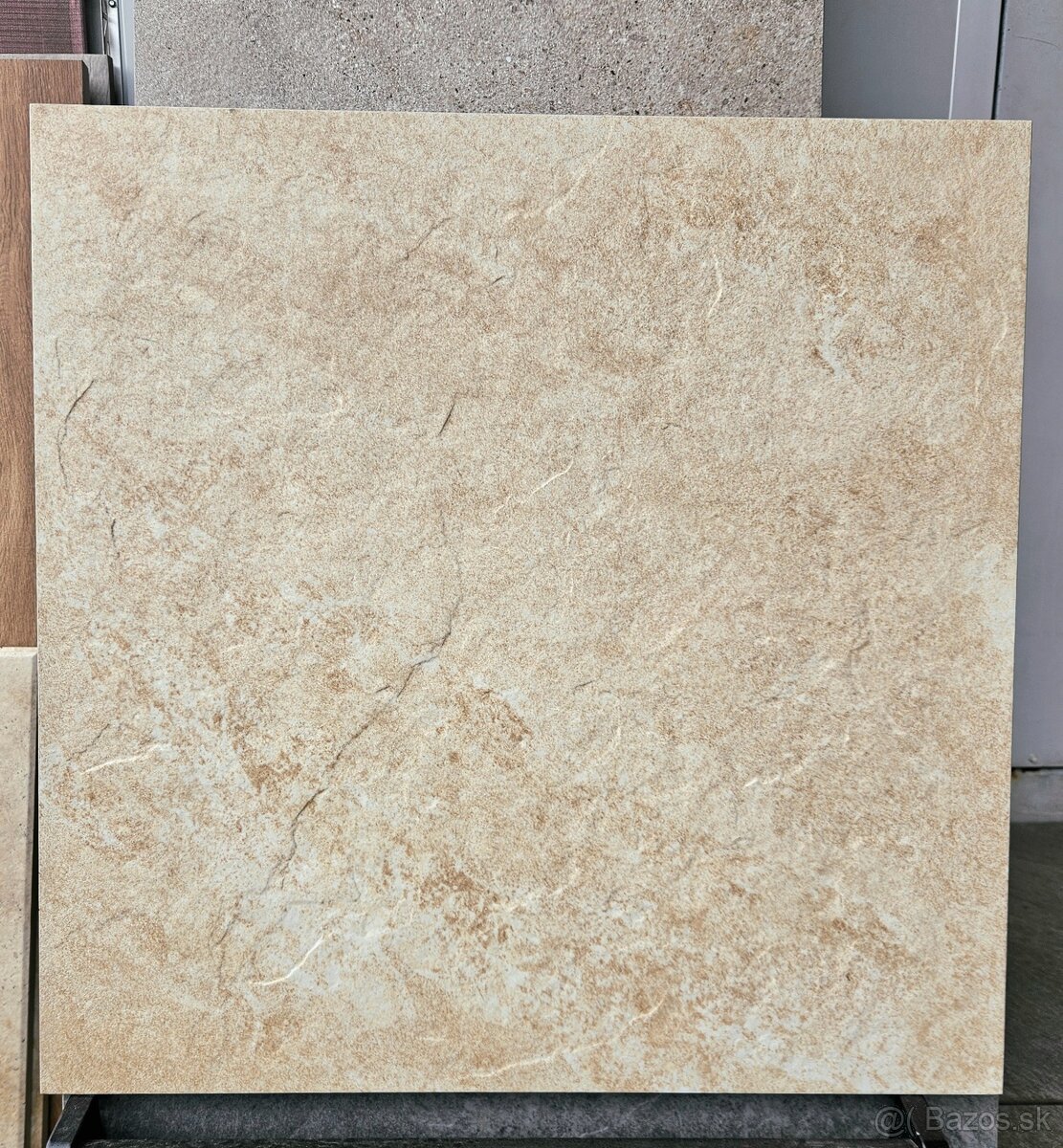 Dlažba terasová aj na terče 60x60x2cm, protišmyková béžova