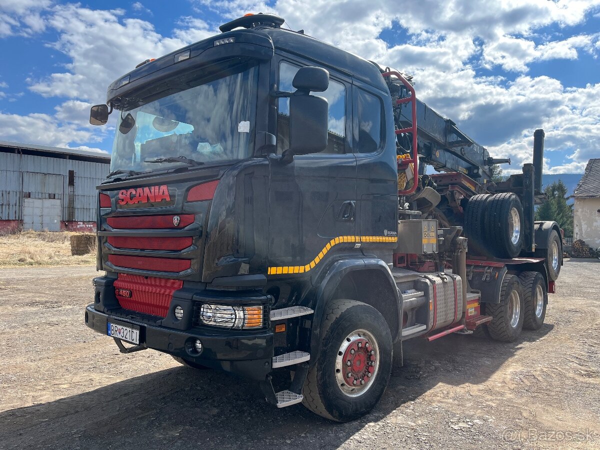 Scania na prepravu dreva