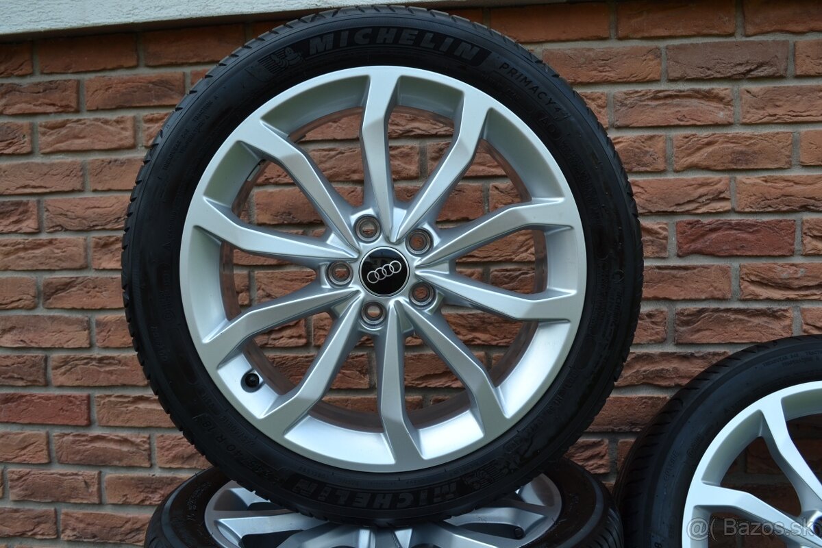 5x112 R18 Letna sada Org. Audi A4 b9 + 245/40 R18 Michelin