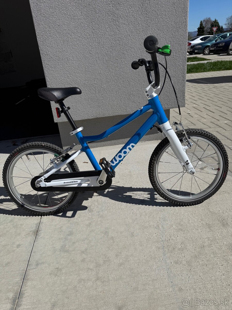 Woom 3 ultraľahký detský bicykel