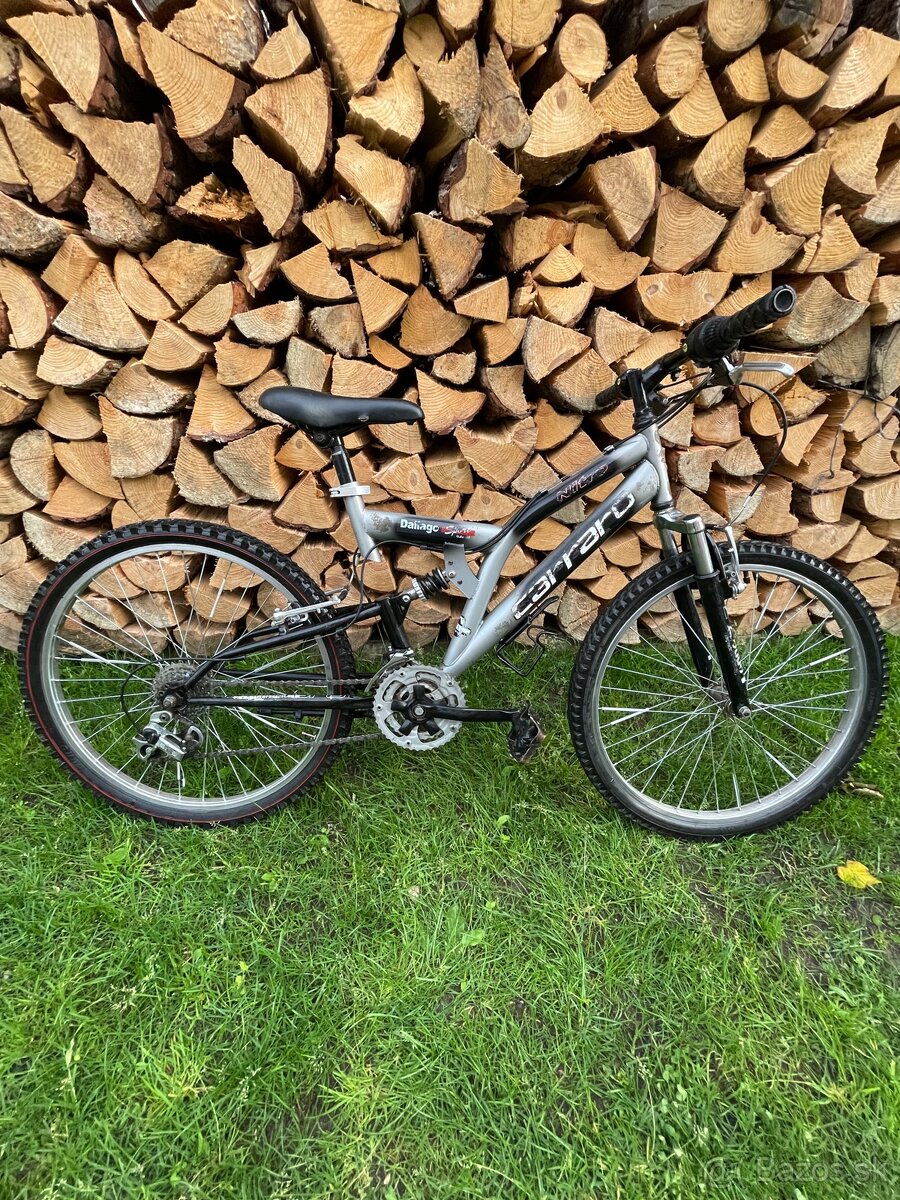 Celoodpružený bicykel