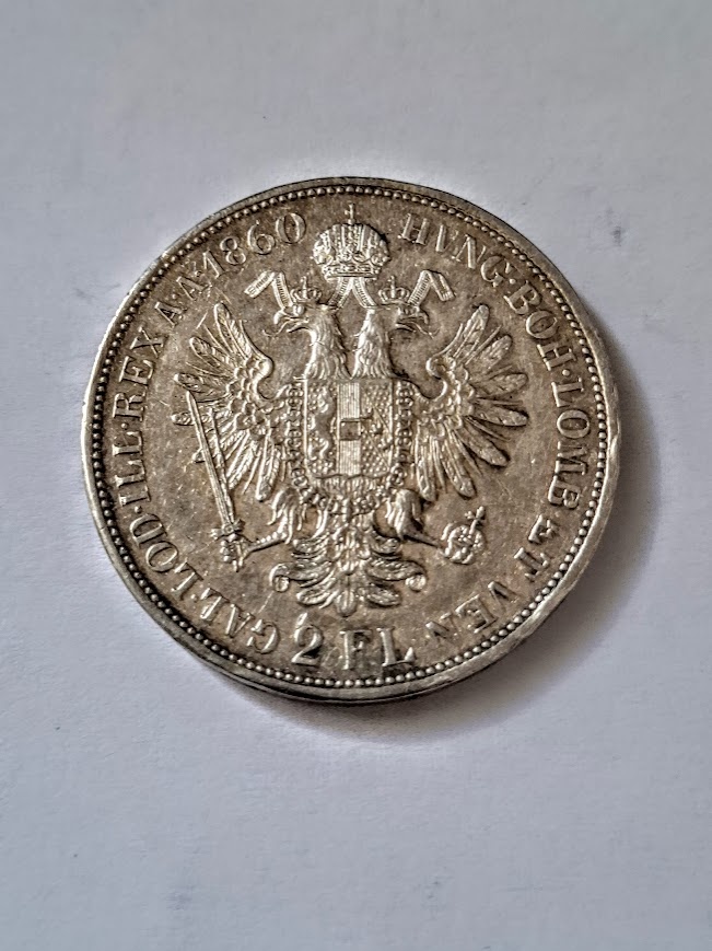 MINCE FJ.I 2ZLATNIK 1860V RR-VZACNY ROČNIK