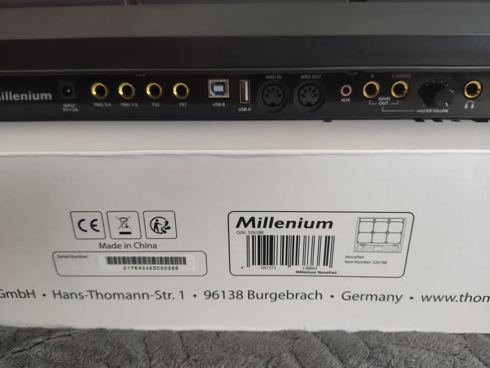 Millenium Nonapad (electronic sample pad)