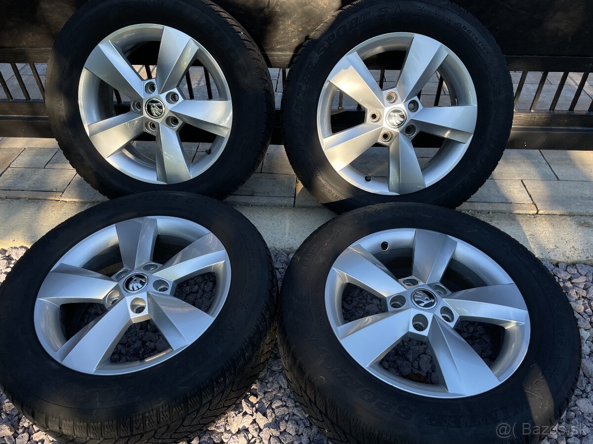 16" Hliníkové disky Skoda