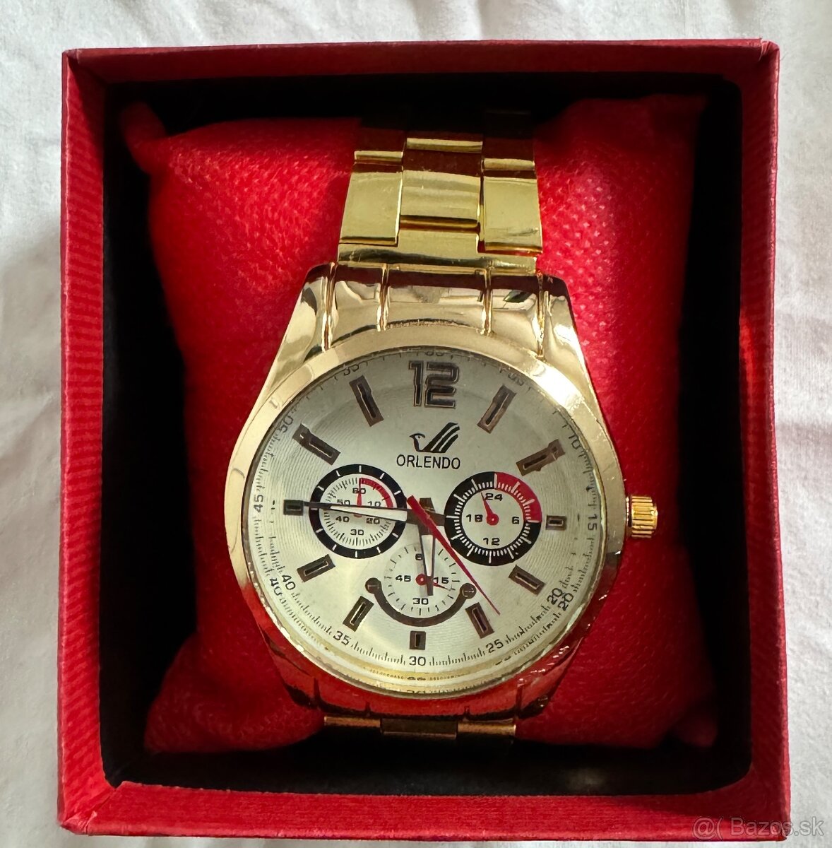 Panske hodinky a naramok