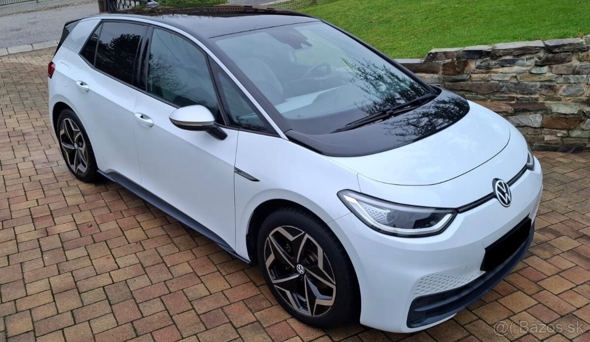 VW ID.3 1st Edition 150 kW, 2021, 62 kWh