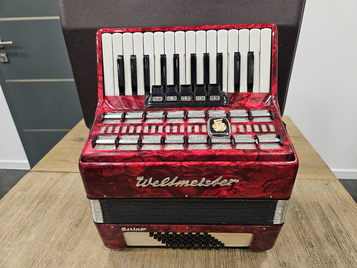 Akordeon weltmeister serino 48 basovy pre deti