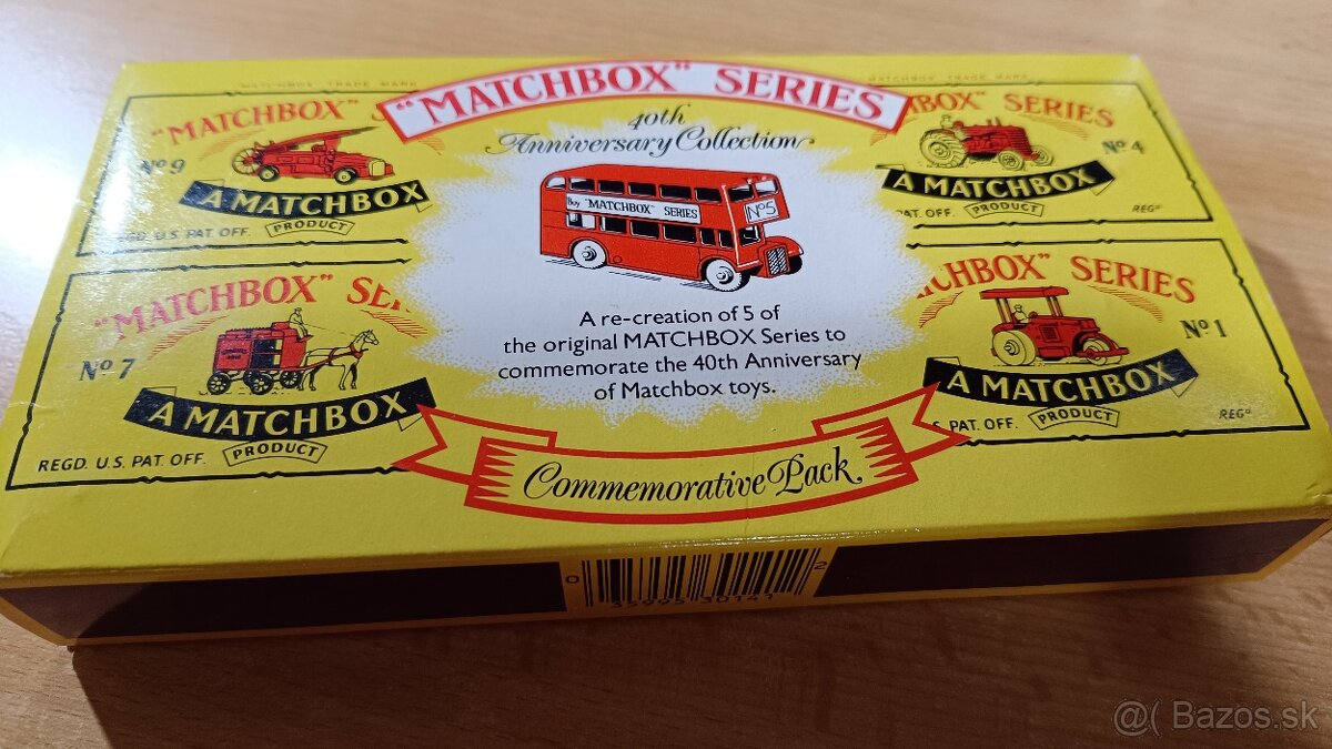"MATCHBOX" SERIES 40 TH