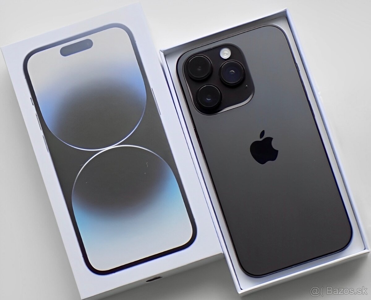 iPhone 14 Pro Max Space Black BATERIE 100% TOP