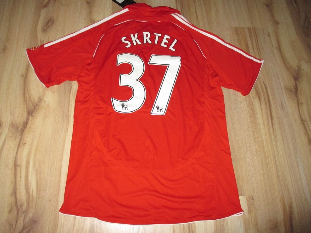 Futbalový dres Liverpool FC Škrteľ 2007/2008