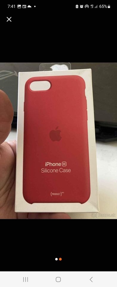 Apple iPhone SE 2020/2022 Silicone Case [PRODUCT RED]