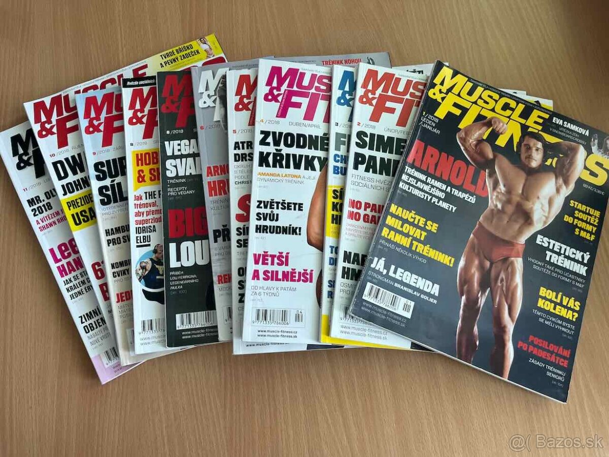 Casopis Muscle&Fitness  2018