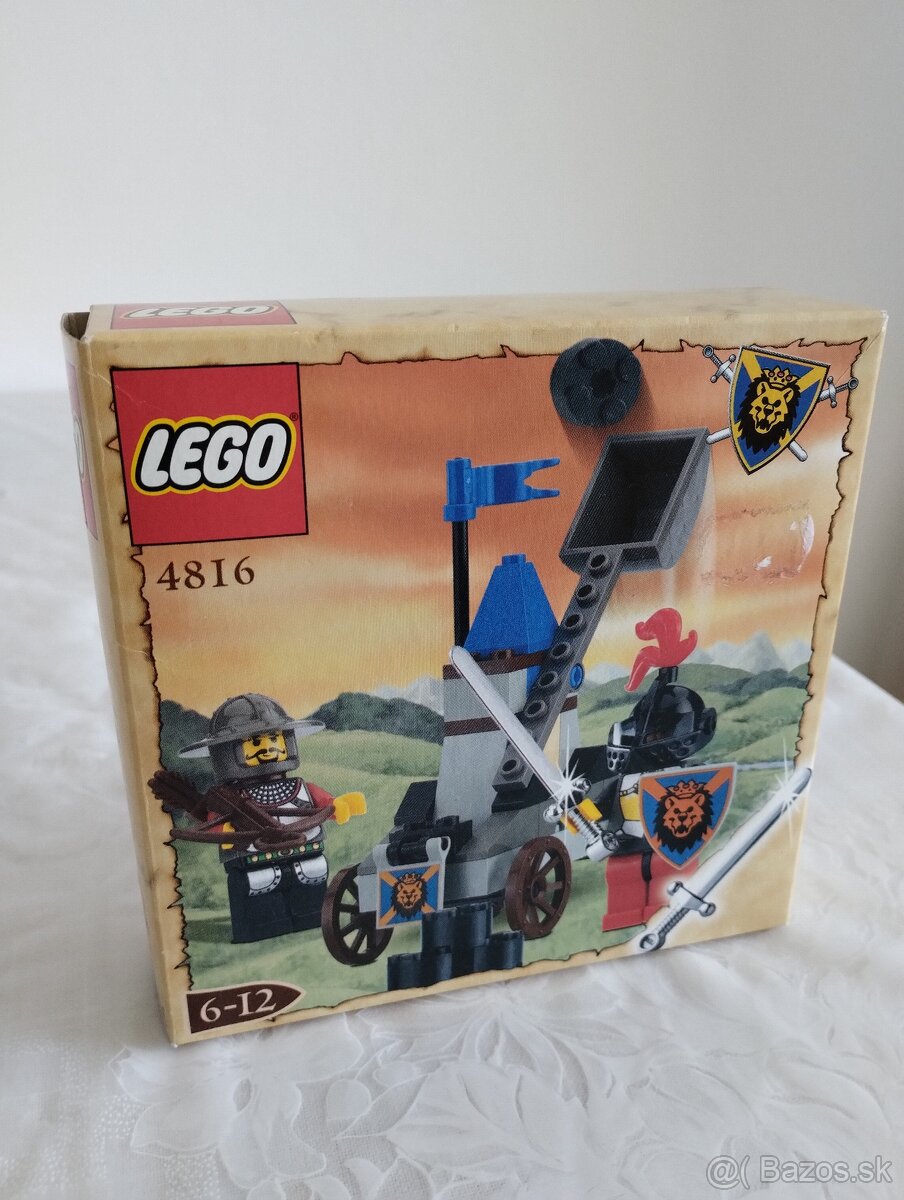 LEGO Castle 4816 Knights' Catapult (s boxom)
