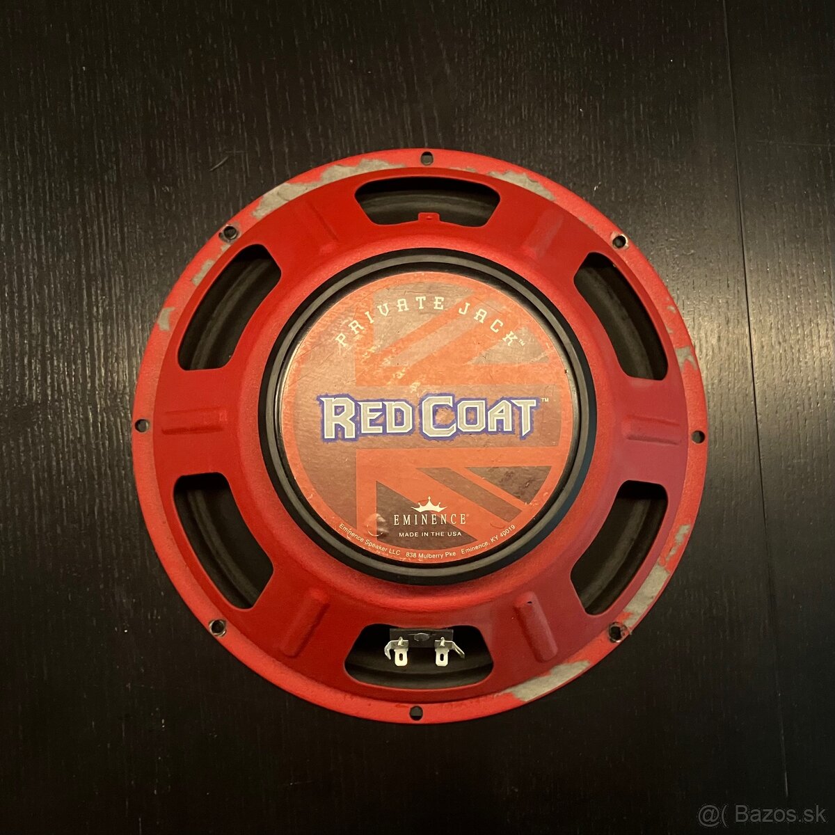 Eminence Private Jack Red Coat 8 Ohm