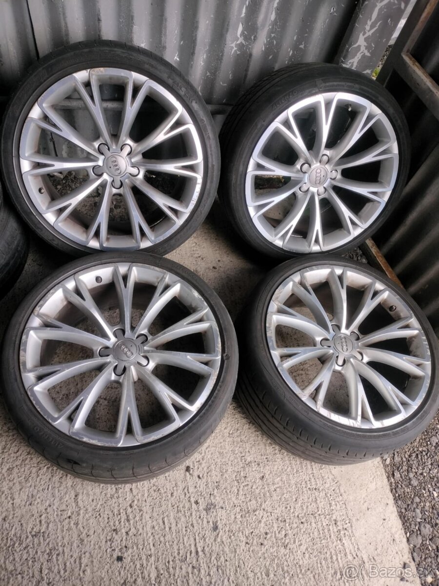 4ks alu disky orig. AUDI 5x112 R19 PNEU 255/35 r19