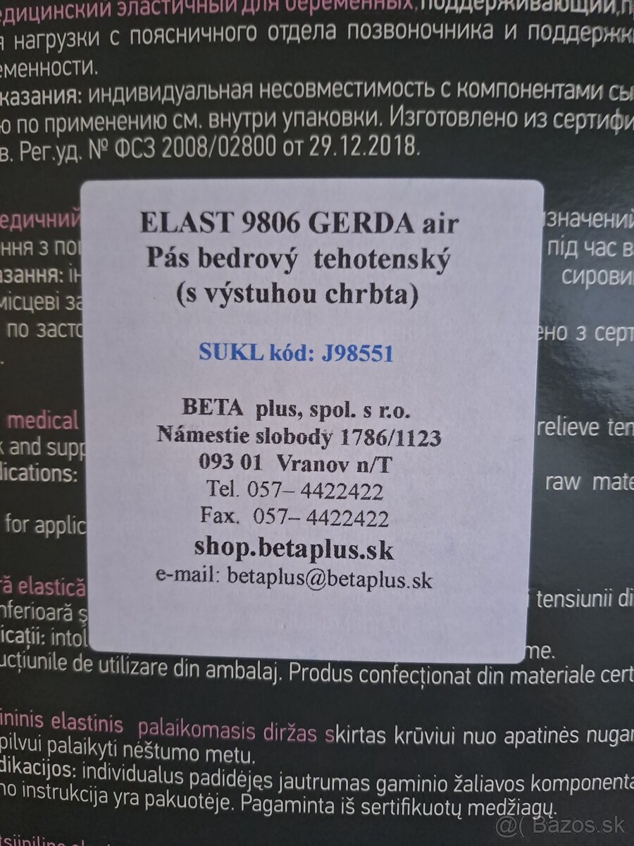 Tehotenský pás
