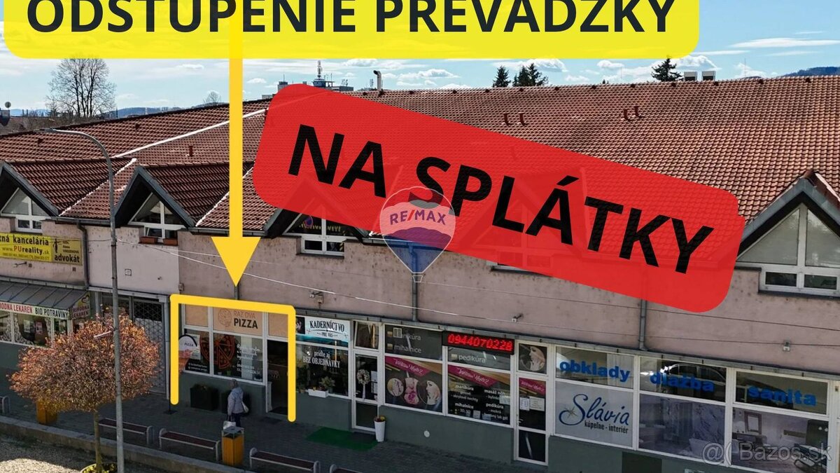 Predaj / odstúpenie zabehnutej prevádzky RAZ DVA PIZZA v c