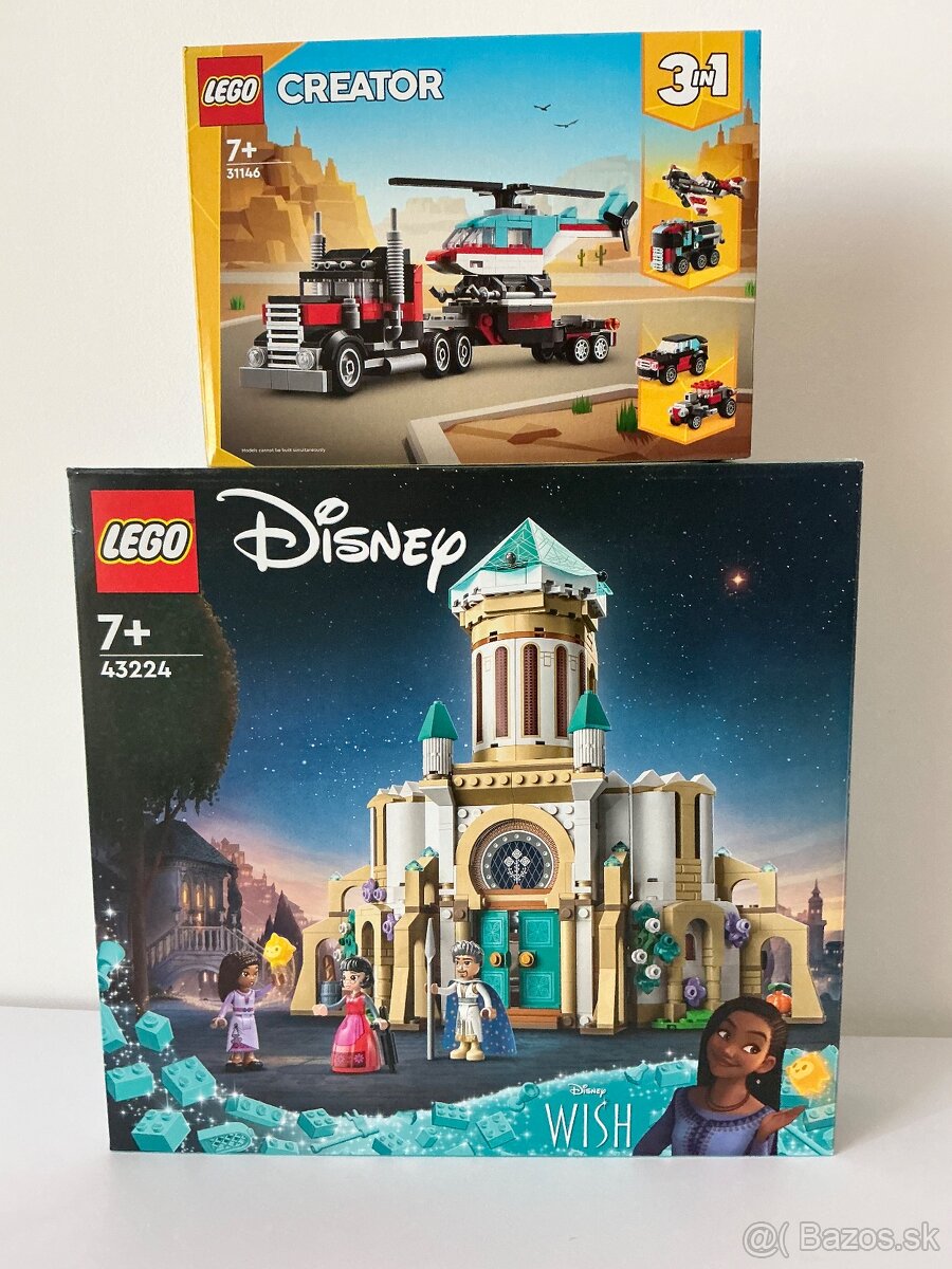 LEGO® Disney 43224 Hrad kráľa Magnifica + 🎁 darček LEGO® Cr