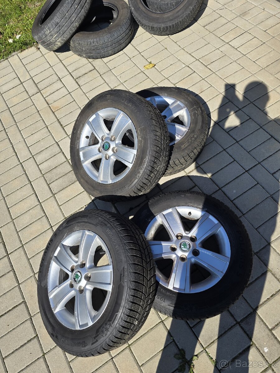 Zimný komplet 5x112 195/65 r15