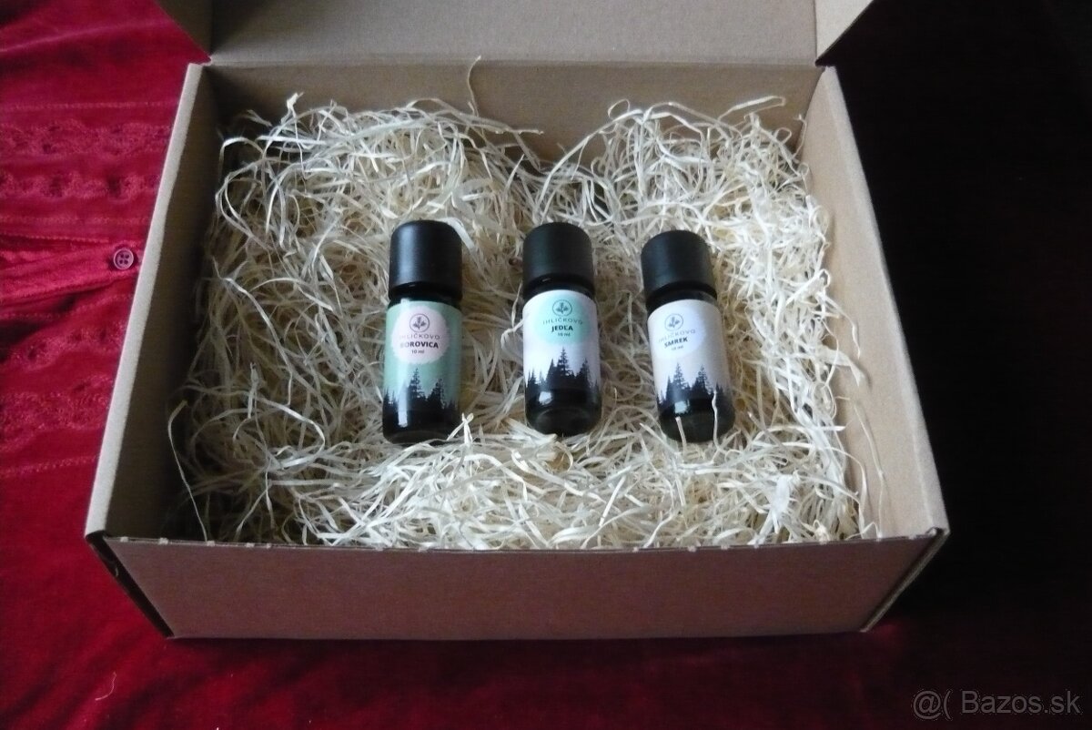 3 esenciálne oleje v krabici