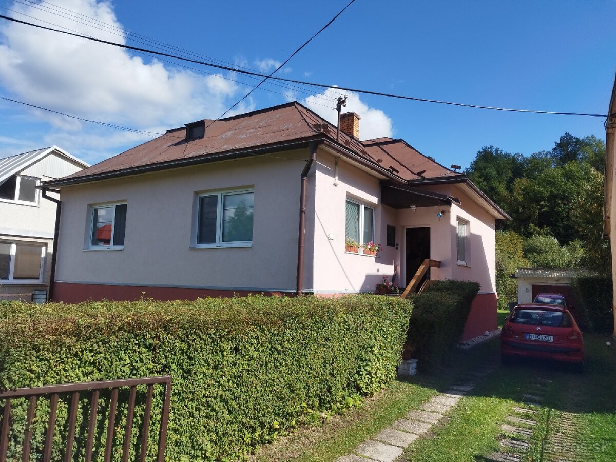 Predám rodinný dom