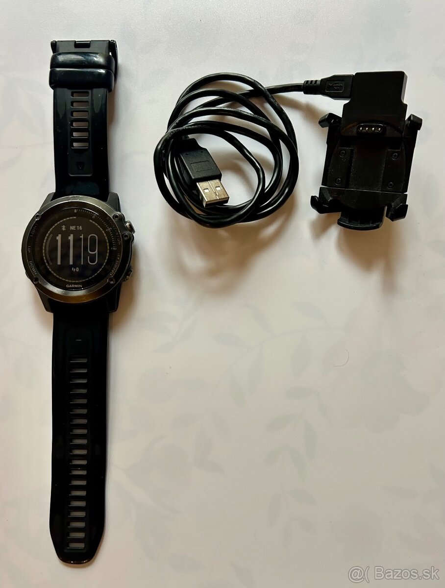 Predám Garmin Fenix 3HR Sapphire