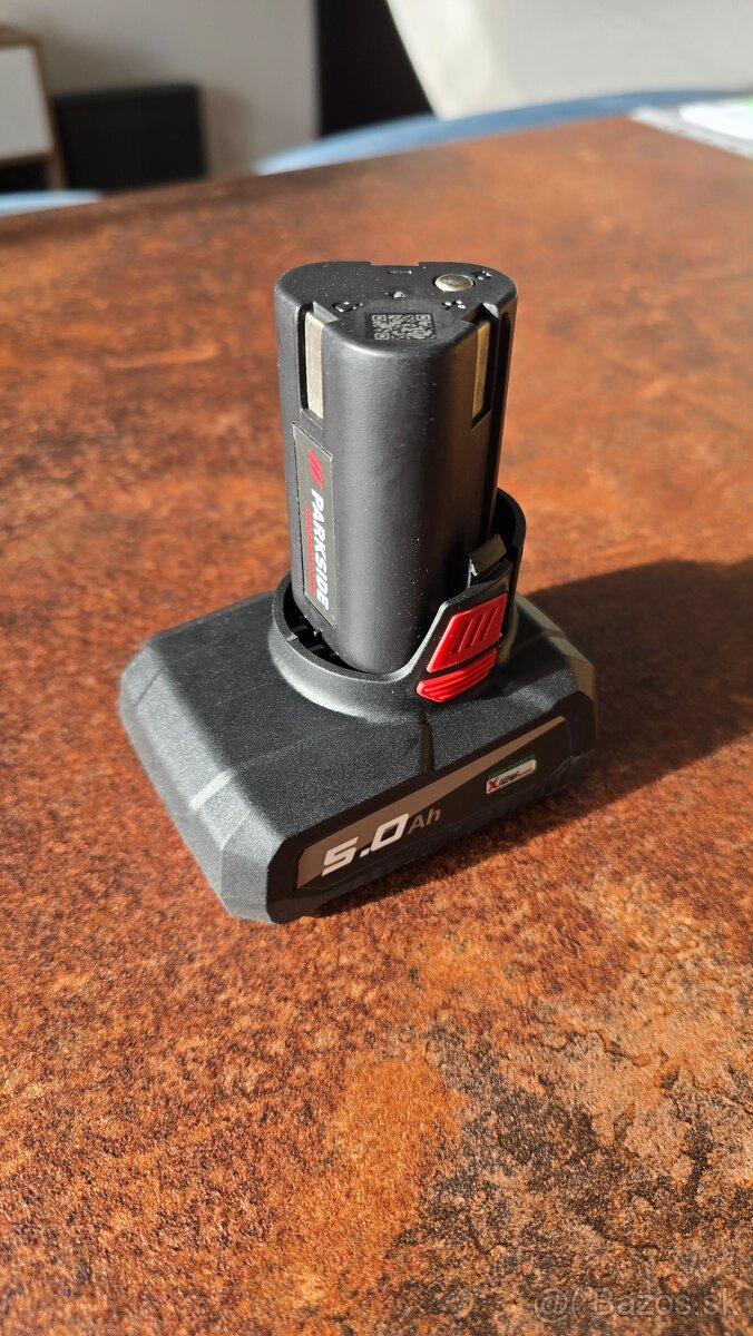 Predám Akumulátor PARKSIDE Perform. PAPK 12 5.0 A1 12 V 5Ah