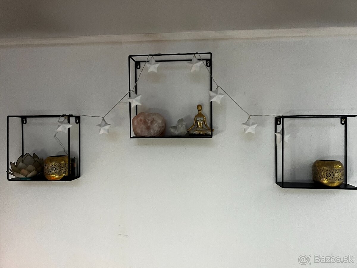 6 x policka kov - drevo