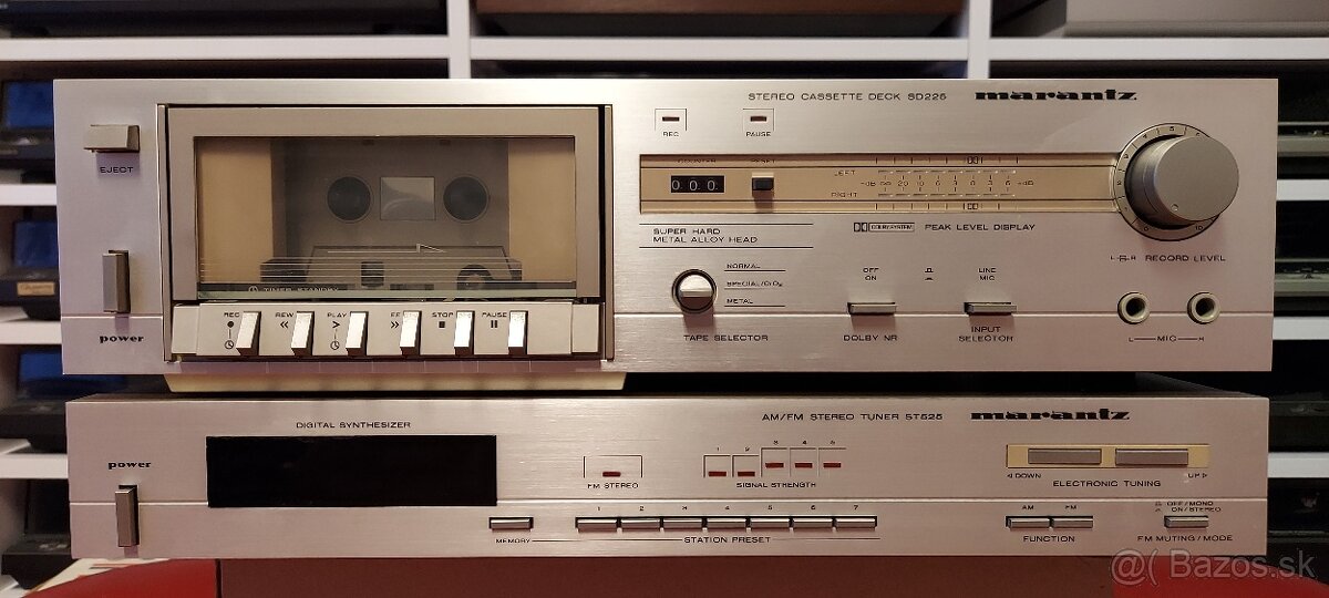 Predám vintage deck + tuner Marantz