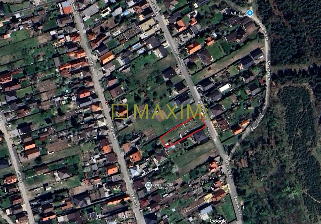 Pozemok v obci Lozorno na ulici Borovicová