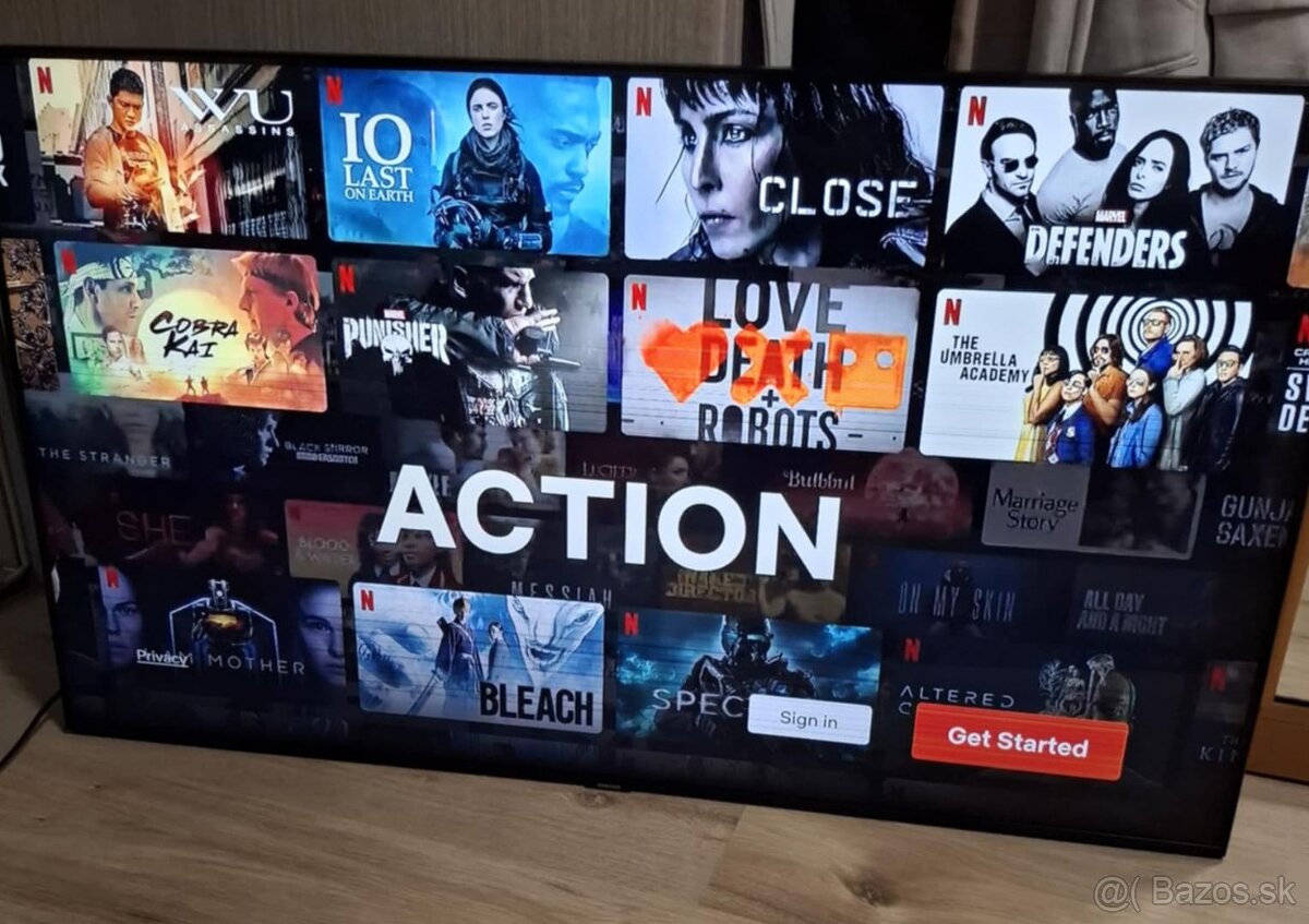predám tv z estetickou chybov obrazovky Samsung UE50TU8072