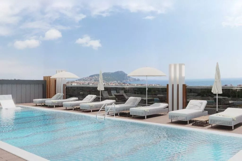 1082a Novostavba apartmánov Alanya-centrum, Turecko