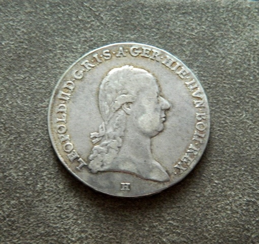 Predám 1 toliar 1792 H Leopold II.