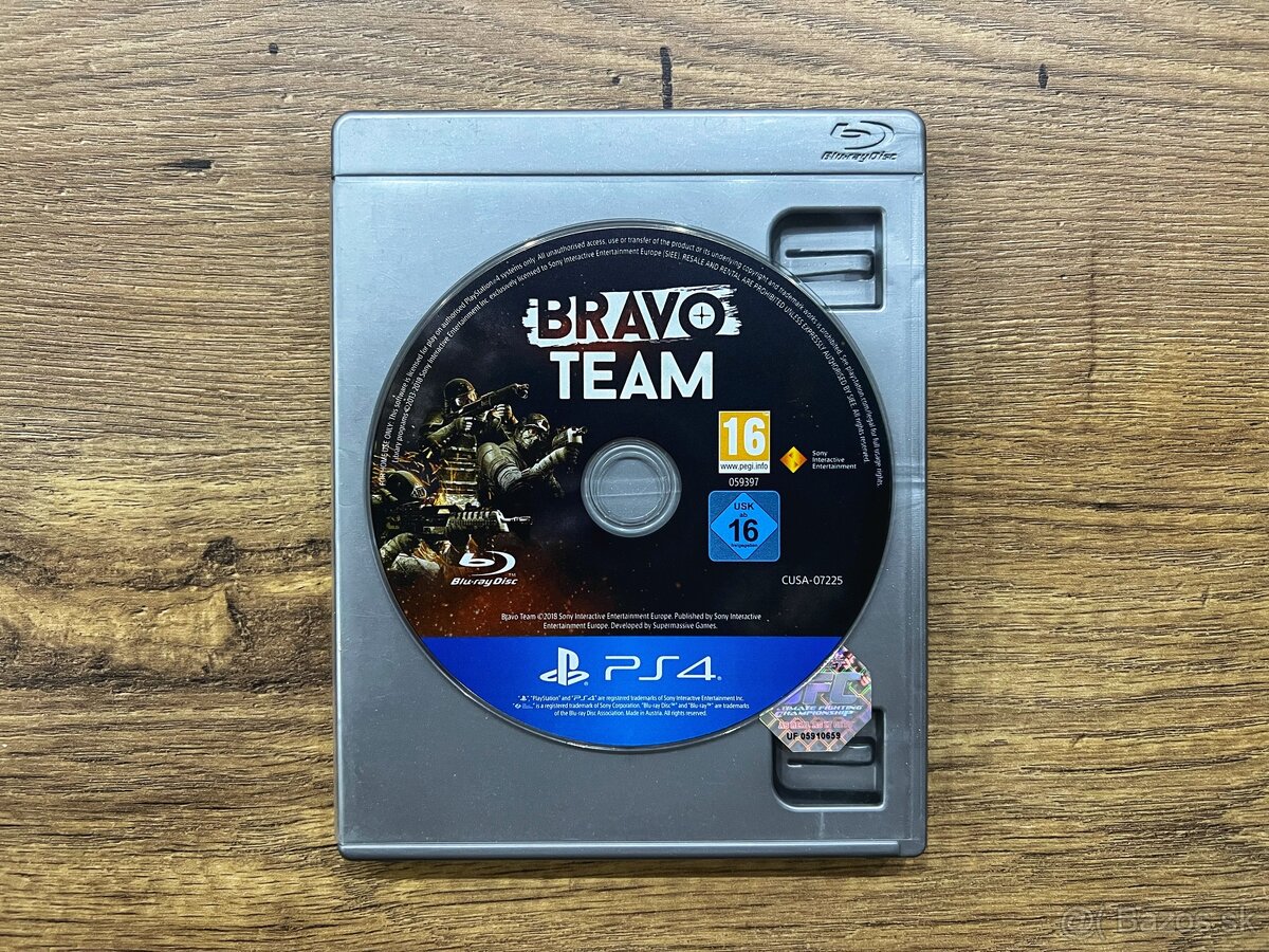 Hra Bravo Team na PS4