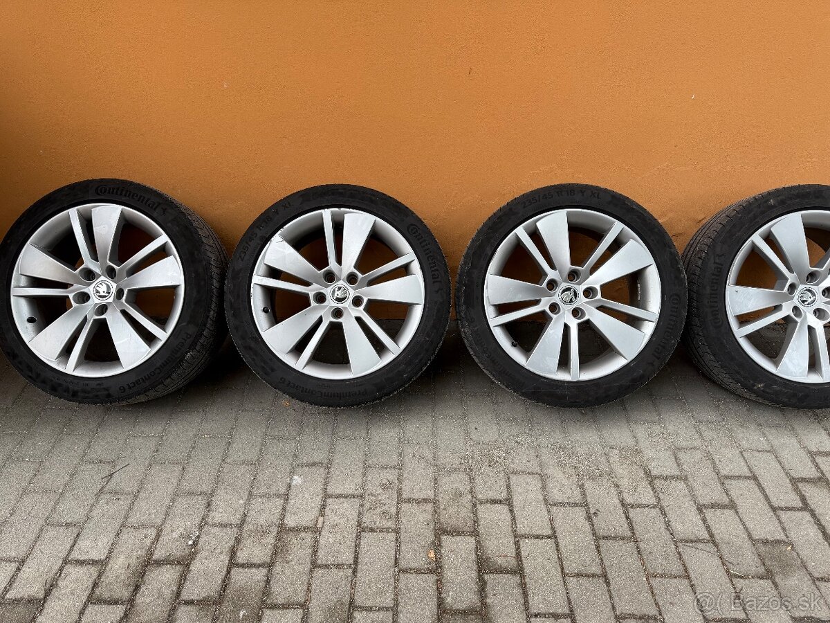 Disky škoda+pneu