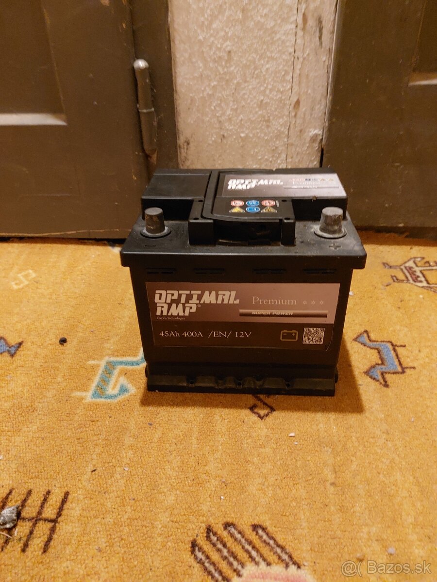Predám autobatériu Optimal AMP 45Ah