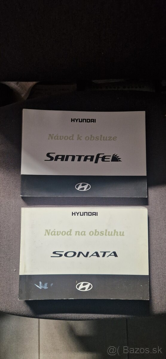 Hyundai Sonata Santa Fe H1 návod na obsluhu