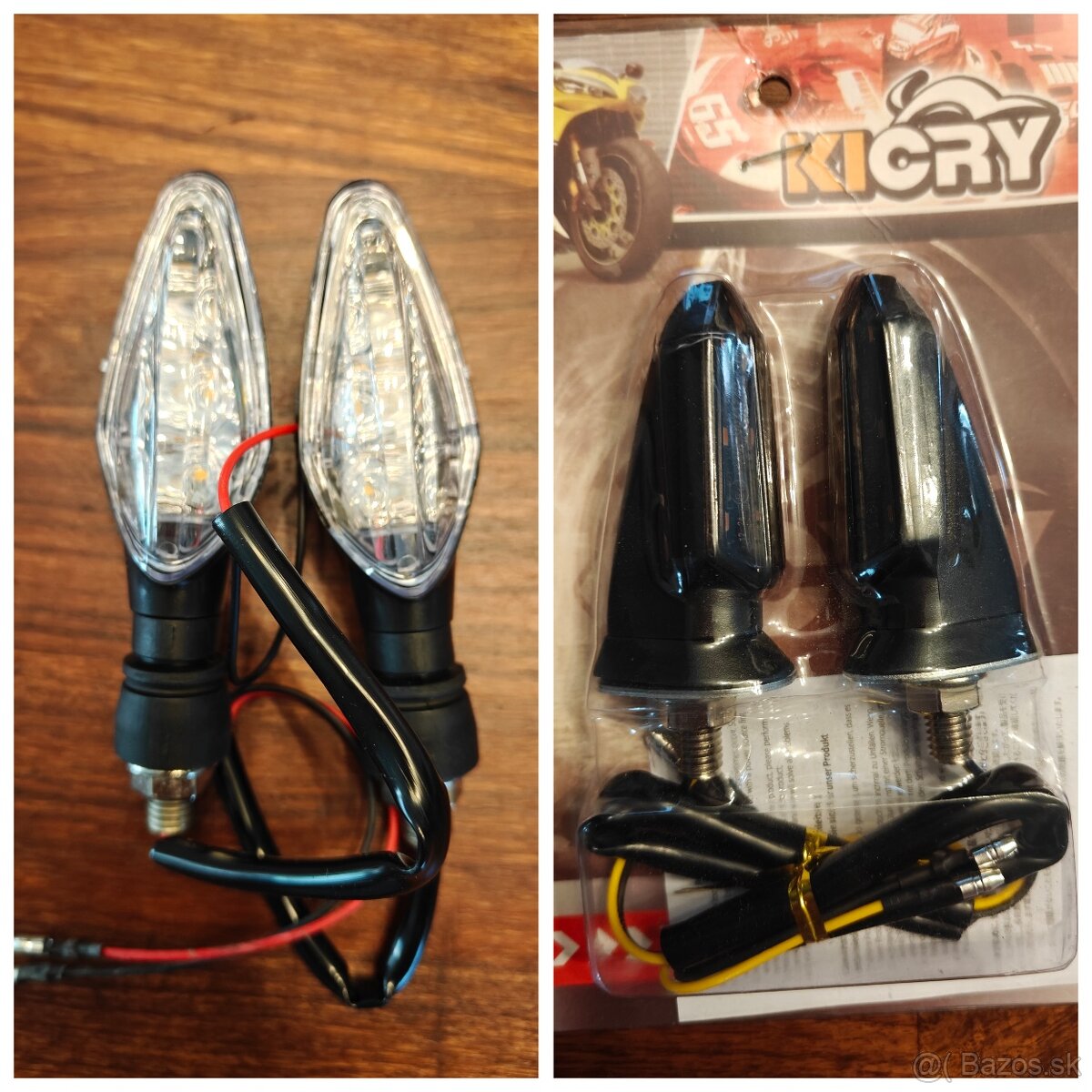 Predám 2x 2ks smerovky na motorku