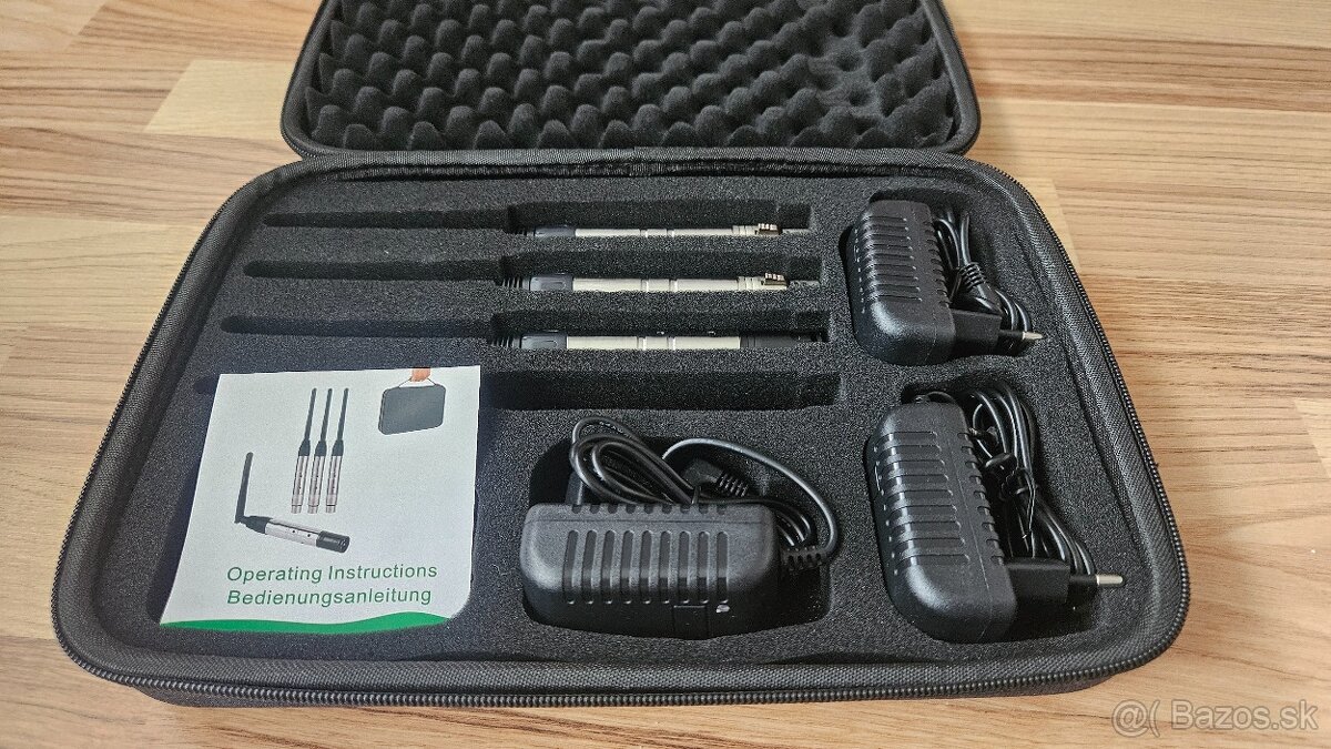 Set v púzdre bezdrôtové DMX