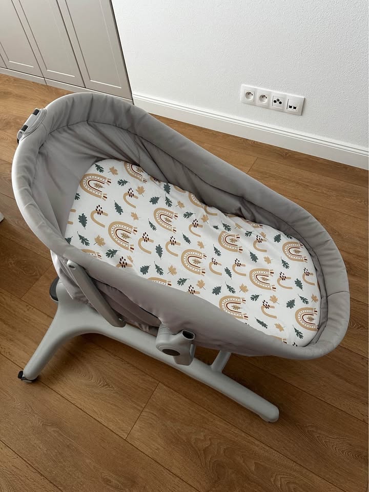 Postieľka/lehátko/stolička Chicco Baby Hug 4v1 - Glacial