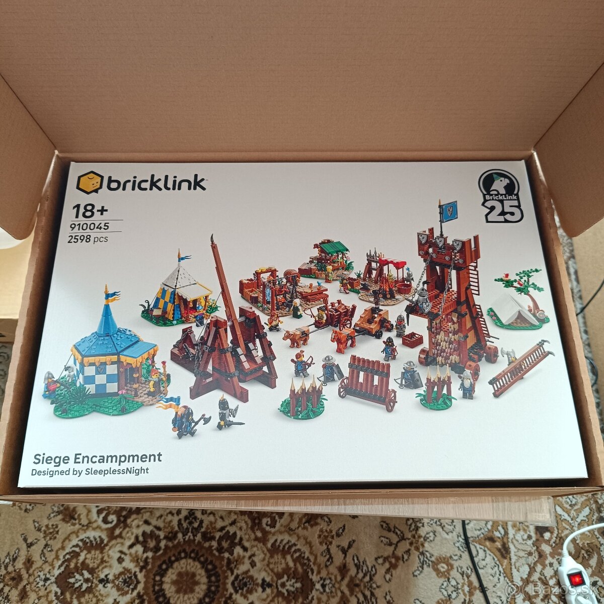 LEGO BrickLink Obliehací tábor 910045