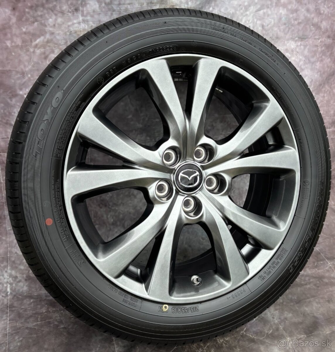 Nová originální Alu kola Mazda CX-30 215/55/18 letní 100%