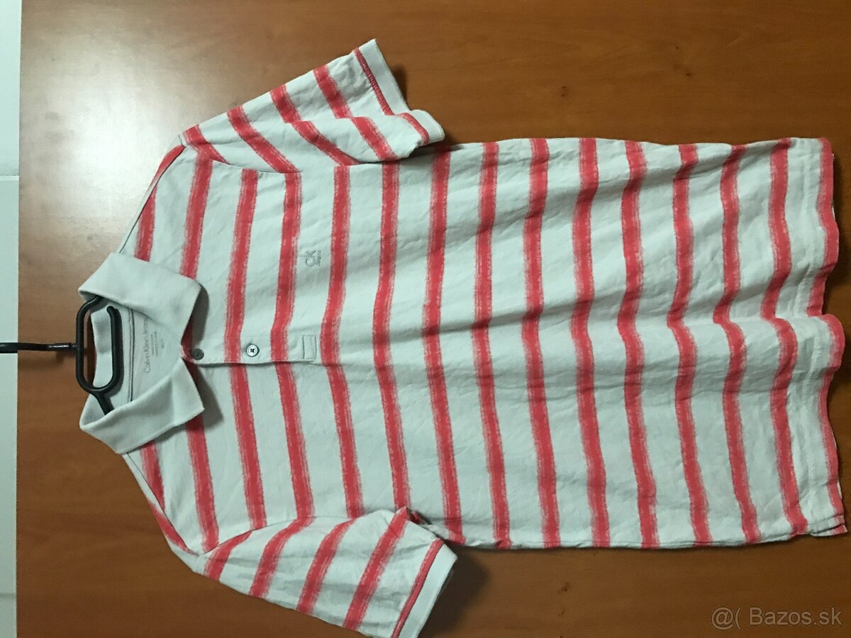 CALVIN KLEIN originál pánske polotricko L