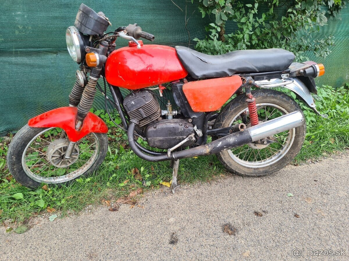 Jawa 350/634 konopnica na prihlasenie
