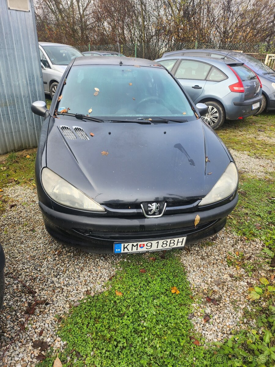 Peugeot 206 1,9 disel rv 2004