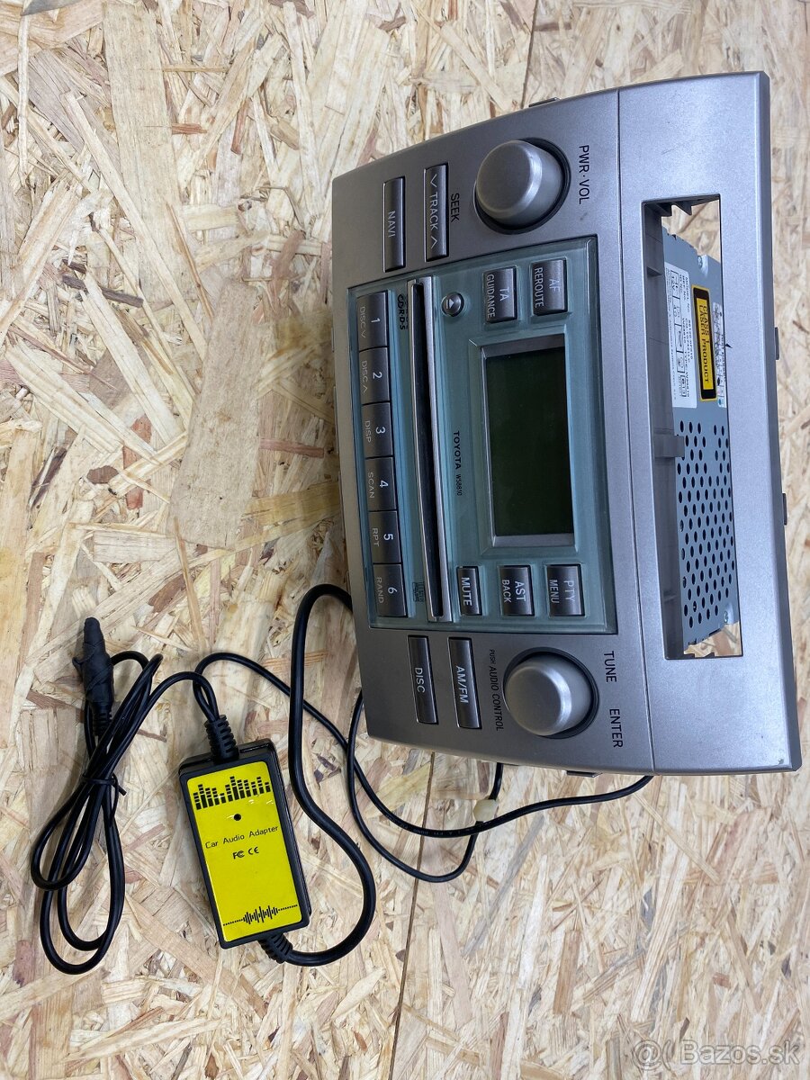 BT modul a autorádio Toyota