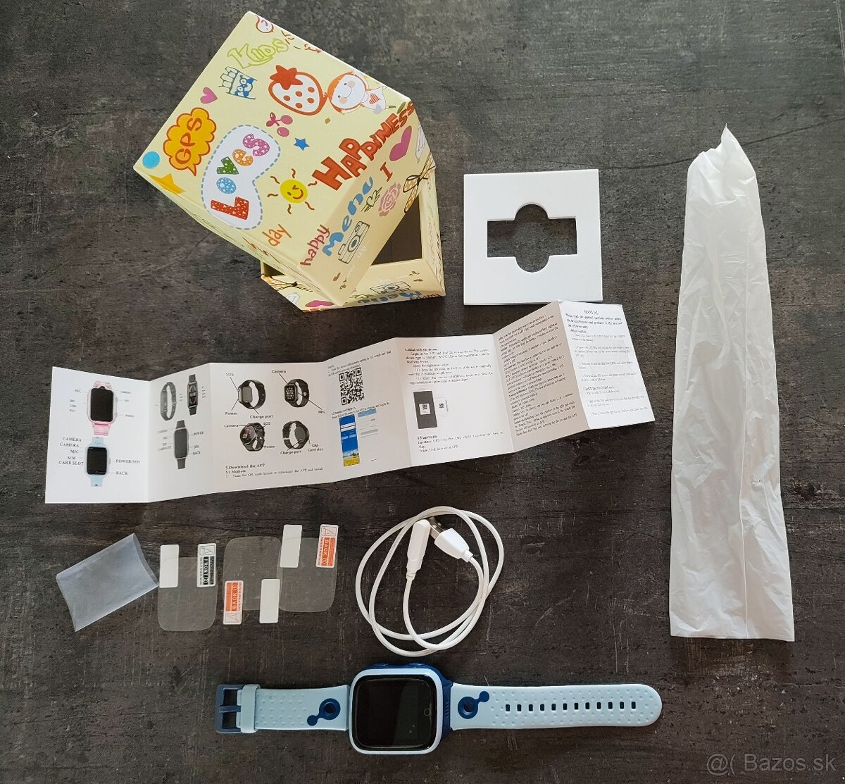 Detske hodinky na telefonovanie